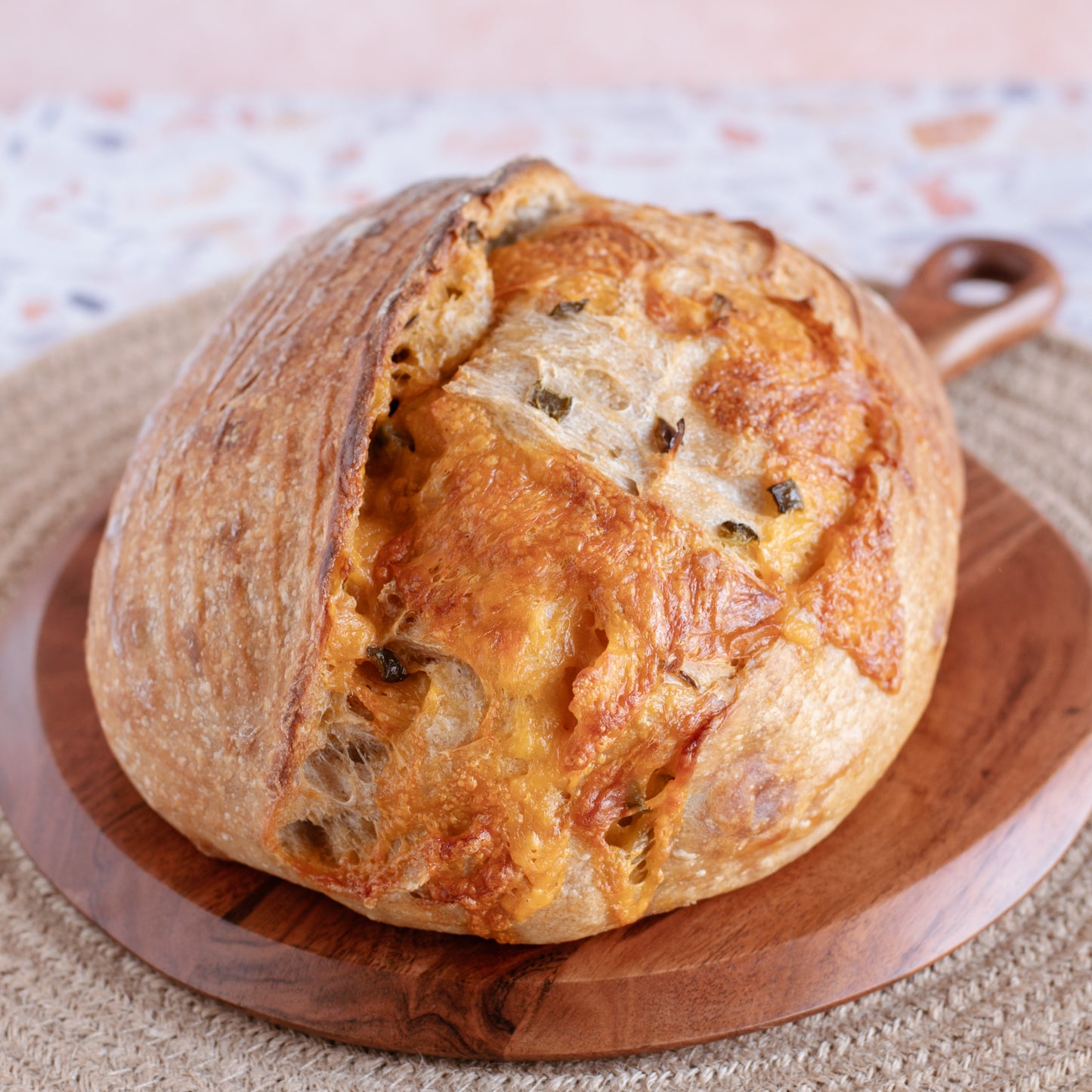 Jalapeno Cheddar Sourdough