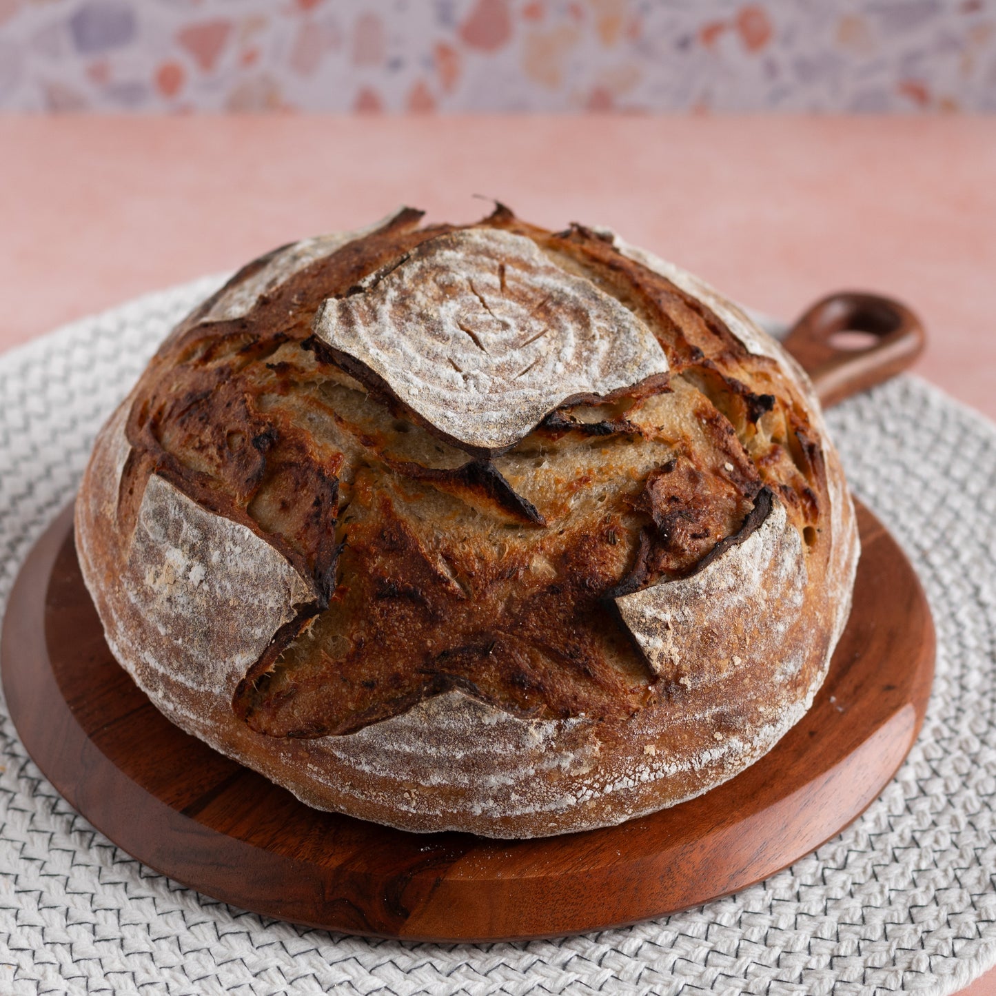 Roasted Garlic & Cheese Sourdough