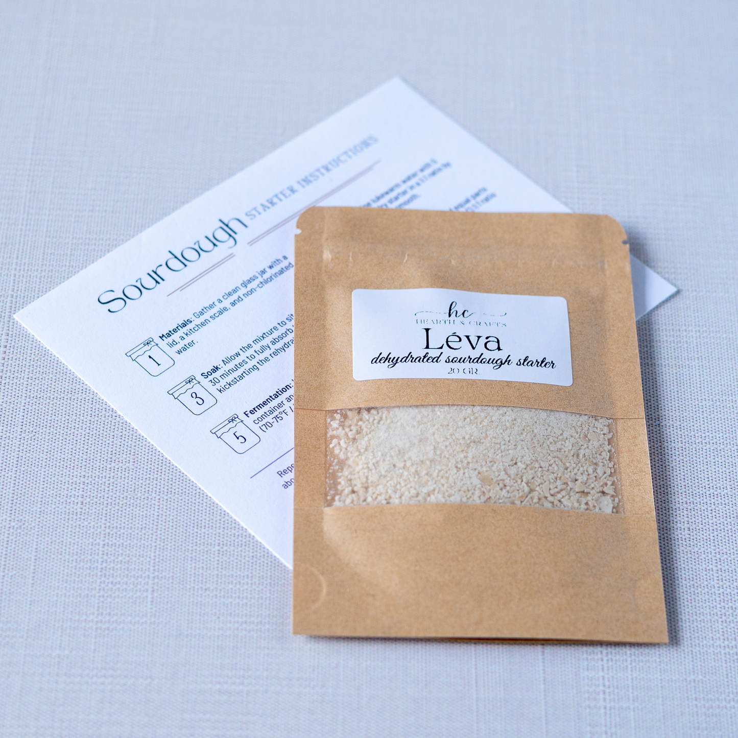 Léva: Dehydrated Sourdough Starter